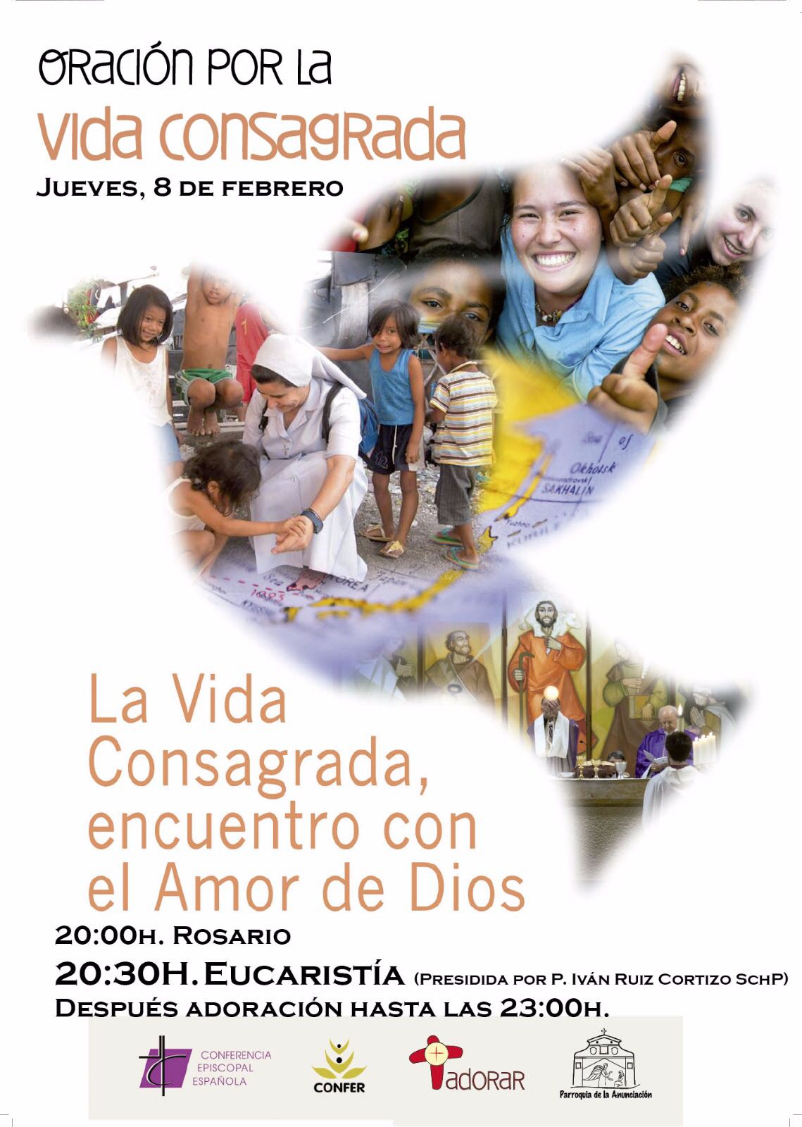 La Vida Consagrada, encuentro con el amor de Dios @ ParroquiaAnunciación | Santander | Cantabria | España