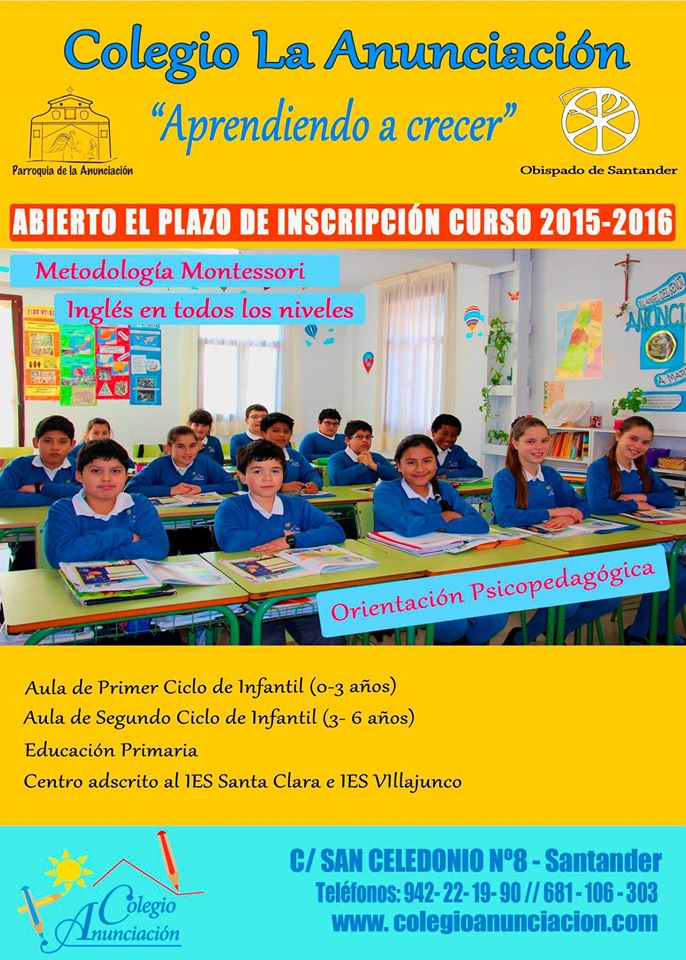 inscripción infantil y primaria