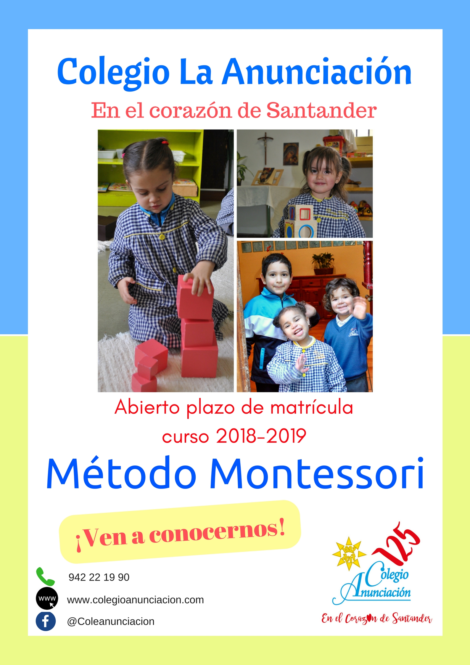 ABIERTO PLAZO DE MATRíCULA CURSO 2018-2019